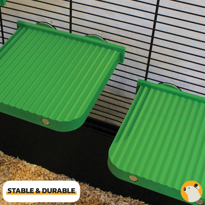 Large Platform 14 x 14 cm - Cage Platform for Rats, Chinchillas, and more