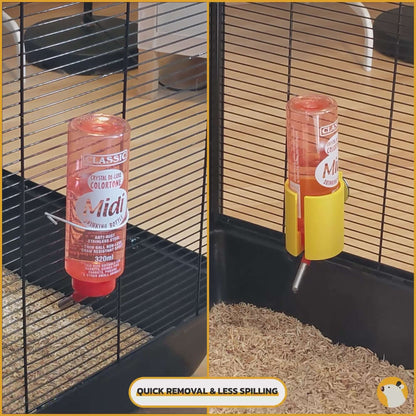 Classic Crystal Deluxe Water Bottle Holder for Cages