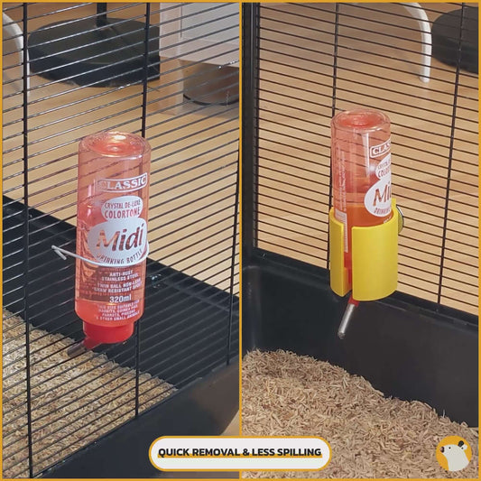 Classic Crystal Deluxe Water Bottle Holder for Cages