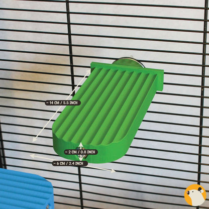 Mittelgroße Plattformen 6 x 14 cm - Plattform-Set für Ratten, Chinchillas und mehr